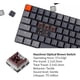thumbnail image 4 of Teclado mecánico inalámbrico Keychron K3 V2 con diseño de 75%, 4 of 9
