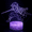 Color6, variant on Demon Slayer Night Light,16 Color Night Light,3D LED Lamp with Smart Remote Control,Boy Gifts for Room Decoration,Christmas Holiday Gifts