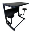 thumbnail image 2 of Almencla Helmet Display Hanger Fashion Practical Rack for Home Black, 2 of 8