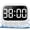 White-1, variant on Shower Timer Waterproof Bathroom Toilet Digital Kitchen For Wall Mount Study W/foldable Stand Countdown Stopwatch W/suction Cup Swim Rechargeable White