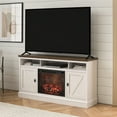 Ameriwood Home Ashton Lane Electric Fireplace TV Stand for TVs up to 65