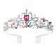 thumbnail image 1 of Coronas de reina de cristal con diadema de peine para mujeres y niñas, coronas de princesa, accesorios para el cabello para bodas, cumpleaños, disfraces de Halloween, regalo de vacaciones de Navidad para mujeres MFZFUKR CPB-CJZ1725-6, 1 of 5