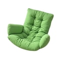 thumbnail image 4 of Cojín para silla tipo huevo con relleno suave, cojín universal para muebles de patio para el ocio. Verde, 4 of 8