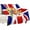 50"x60", variant on British Flag United Kingdom UK Super Soft Blanket Flannel Throw Blanket Flannel Microfiber Blankets for Couch Bed Sofa Fluffy and Warm 50"x60"