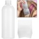 thumbnail image 2 of Botella para untar el cabello (blanca), aplicador de peine para tinte para el cabello, herramientas esenciales para tinte para el cabello, aplicador de peine para raíces, botella para tinte para el, 2 of 5