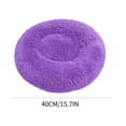 thumbnail image 1 of Xihbxyly Cama Acogedora para Perros, Tapete de Felpa Redondo, Relleno Suave para Aliviar Las Articulaciones, Borde Elevado para Soporte Cervical, Solución para Un Sueño Reparador, Ideal para Mascotas, 1 of 3