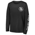 thumbnail image 2 of Youth Outerstuff Black Minnesota Vikings Rumble Long Sleeve T-Shirt, 2 of 3