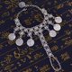 thumbnail image 2 of Arnés de Del de Colgante de de Boho Del Acoplamiento de Cadena Yinane Finger pulsera del anillo, 2 of 7