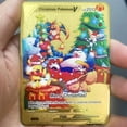 thumbnail image 1 of Metal Cards English Anime Pikachu Charizard Arceus Mewtwo Blastoise Vmax GX V Letters Game Collection Card Kid Toy Gifts, 1 of 5