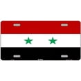 thumbnail image 1 of Plaque d'Immatriculation en Métal Drapeau Syrien LP-4156, 1 of 2