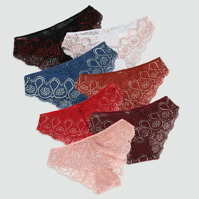 JDEFEG French Cut Underwear for Women Lace Underwear for Womens