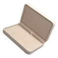 thumbnail image 5 of Caja de visualización del collar de terciopelo Sunnimix beige, 5 of 5