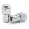 thumbnail image 2 of Geelife 25 Lug Nuts 7/16-20 Chrome Flat Top 75 Shank Cragar S/S Center Washers, 2 of 6