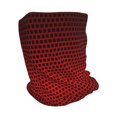 thumbnail image 2 of Pofeuu Red Geometric Print Multifunction Beanie Hat for Men Women Fashion Scarf Soft Stretch Skull Cap, 2 of 8