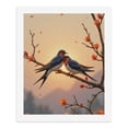 thumbnail image 5 of Paint By Numbers Kit for Adults Beginner - Sunset Birds Blossoms Mountain Scene DIY Canvas Painting Kits for Adults, Frameless Paint By Number for Adults for Home Wall Decor 16x20 Inch, 5 of 7