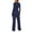 Dark Blue, variant on Tweang Thermal Leggings for Women Thermal Underwear for Women Set Long Sleeve Fleece Lined Women Thermal Underwear Set Long Johns Women Base Layer Blackish Green XS-2XL