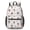 Princess and Fairy, variant on Princess and Ballerina White Pattern 17" School Backpacks for Teens,Waterproof Oxford Fabric,S-Shape Padded Straps for School,Travel,Hiking,Camping