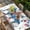 Blue, variant on Independence Day Table Cloths for 3 Foot Rectangle Tables, Farmhouse American Flag Truck Star Burlap Patio Waterproof Elastic Fitted Tablecloths, Washable Rectangular Table Cover for Camping