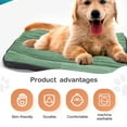 thumbnail image 6 of LanSuare Dog Crate Pad,Washable Dog Bed Mat Reversible,Soft Fluffy Pet Kennel Beds Dog Sleeping Mattress for Large Medium Small Dogs, 6 of 7