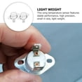 thumbnail image 3 of MesaSe 2 Pcs KSD301 Thermostat 160°C/320°F Température du Disque à Enclenchement Normalement Fermée, 3 of 5