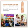 thumbnail image 6 of UNOMOR Musical Education Toy Wooden Musical Spoon for Family Gatherings 1Pcs, 6 of 8