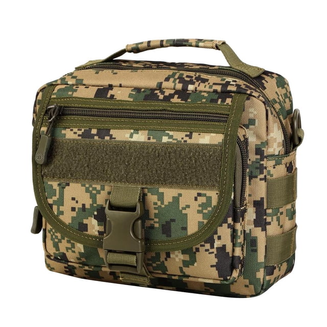 S SERENABLE Nylon Engineers Tool Case Pouch Bag Handbag Bag Satchel Briefcase Jungle Digital