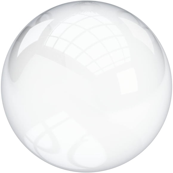 Plastic-Craft Boule de Sphère/plexiglas Acrylique - Transparent/transparent - Diamètre 1/16 Pouces (Lot de 1000)