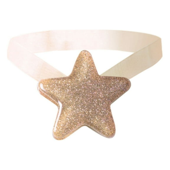 Star Magnetic Curtain Buckles - Pair Of Shining Magnetic Curtain Tiebacks With Bling Star Design For Drapes & Sheer Curtains