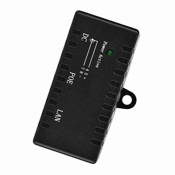 Répartiteur POE, Vitesse 10M/100Mbps, Compatible avec Port POE et LAN, en ABS, Meilleure Solution pour Alimentation AP, Facile à Utiliser, Interface RJ45, pour LAN