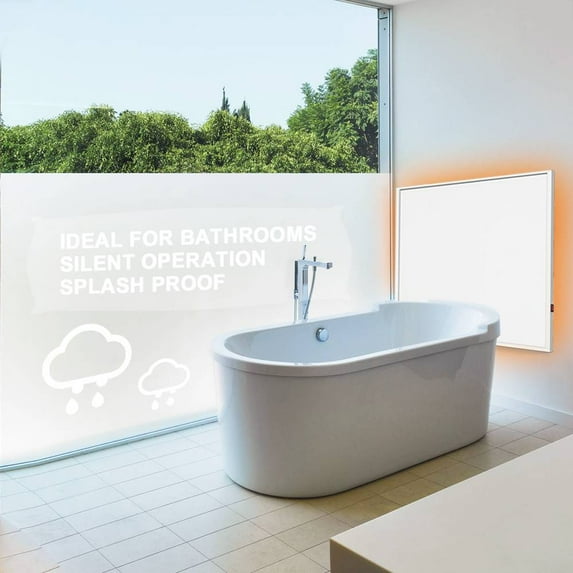 500W Wall Mounted Electric Heater Convector Heater Infrared Space Panel Heater