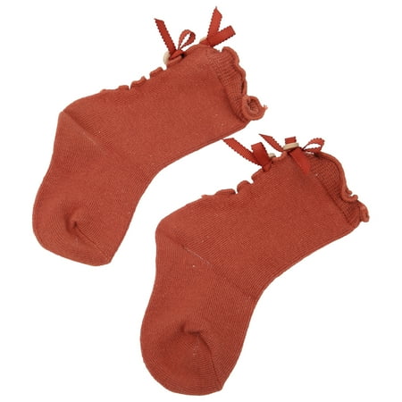 

Kids Socks Princess Bowknot Socks Colorful Designs For Home Red