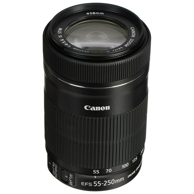 Canon EF-S 55-250mm f/4-5.6 IS Telephoto Zoom Lens for SLR Cameras