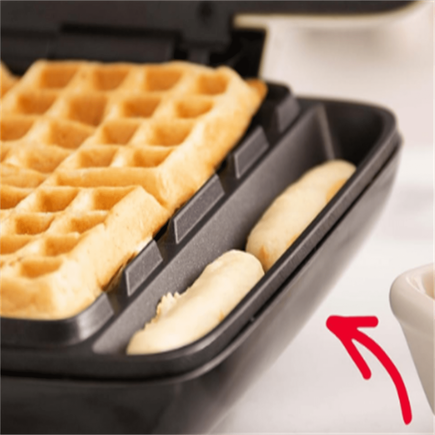 Waffle Maker: Waffle Iron 1200W + Waffle Maker Machine For Waffles, Hash Browns, or Any Breakfast, Lunch, & Snacks with Easy Clean