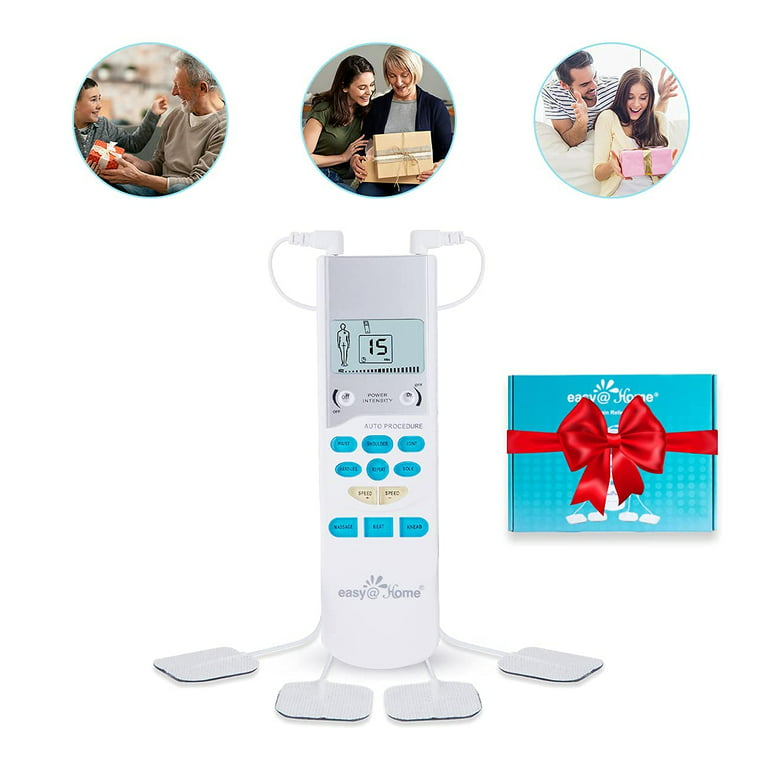 Easy@Home Professional Grade Tens Unit Electronic Pulse Massager EHE012PRO
