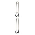thumbnail image 1 of Eigraketly Accesorios para esparcidor de boca de pescado, fijador abierto profesional de acero inoxidable, abridor de bocas de mandíbula de Tipo 1 2piezas, 1 of 6