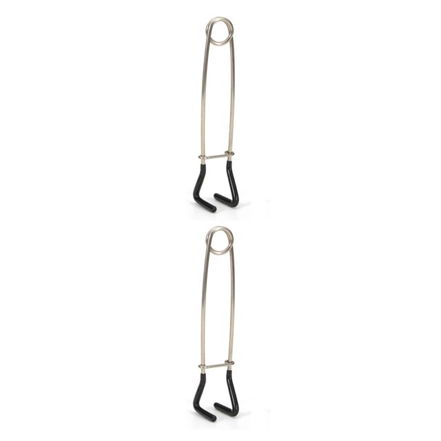 Eigraketly Esparcidor de boca de pescado, accesorio profesional para aparejos, fijador de apertura de acero inoxidable, abridor de bocas de mandíbula de Tipo 1 2piezas Eigraketly CBP490565