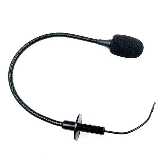 Professional Gooseneck Microphone 50Hz-20KHz High Frequency Omnidirectional Metal Hose Mic for Conferences without Plug