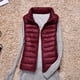 thumbnail image 3 of Chaqueta de plumón ligera de otoño e invierno, camiseta para mujer, versión coreana delgada de la sección corta, camiseta holgada de talla grande, 3 of 5