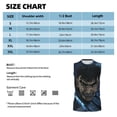 thumbnail image 6 of Berserk Men's Tank Top Lightweight Summer Sleeveless Tee Shirt Muscle Tank Tops Workout T-Shirts Casual Athletic Undershirts, 6 of 7