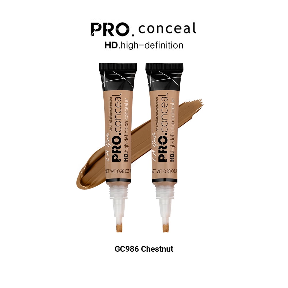 LA Girl Pro Conceal HD Concealer ( Pack Of 2 ) Chestnut GC986