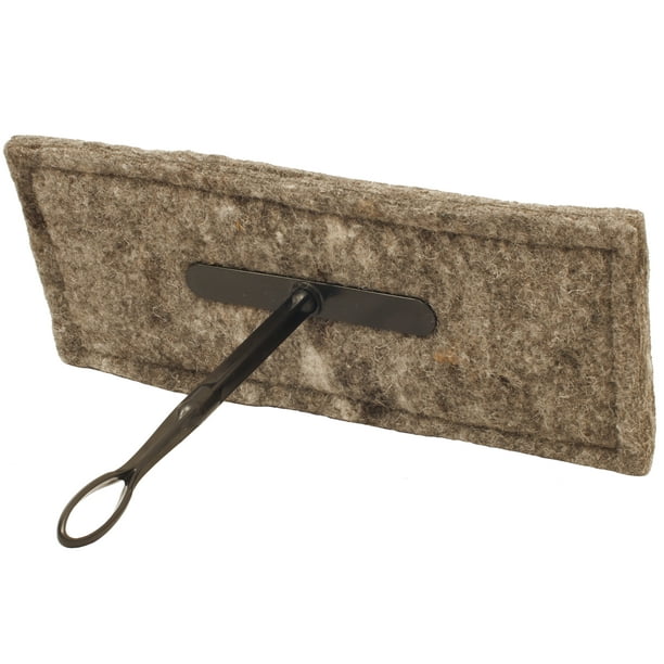 Flueblocker Chimney Flue Fireplace Draft Stopper, Herdwick Wool Chimney Damper Replacement, 8" x