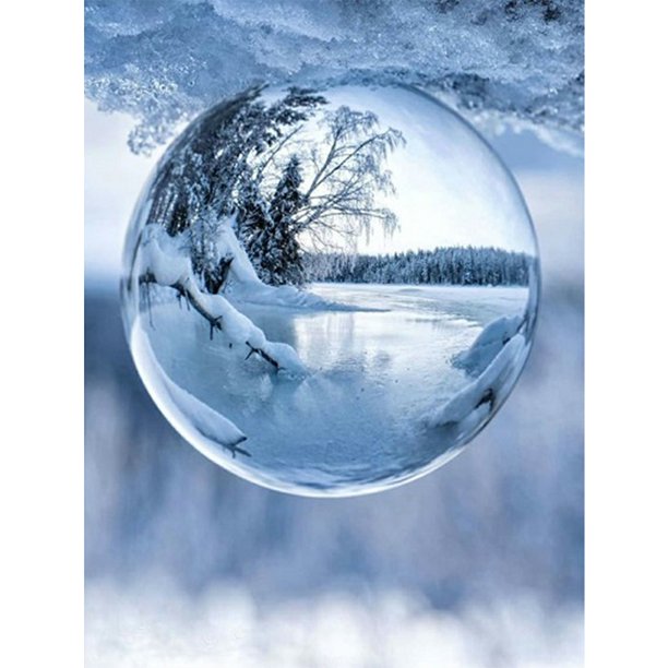 Pintura de diamante (DB7011) Kits de mosaico de bolas de cristal cuadradas 5D DIY Artwork 50x70cm Hugtrwg Para estrenar