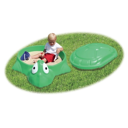 kids turtle sandbox