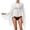 White, variant on Fashion Solid Color Cover Up for Women Summer Loose Fit Flowy Sun Pullover Scarf Style Swimwear Swimwear Cover Up(White.)