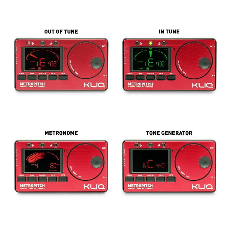 MetroPitch-Air - Rechargeable Digital Metronome Tuner For All