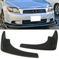 thumbnail image 2 of Ikon Motorsports Compatible with Universal 30x4 Inch Front Rear Bumper Lip Splitters Winglets Canards 2PC PP, 2 of 7