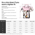 thumbnail image 3 of Kuqiui Cute Cats Pattern Men's Casual Button-Down Shirts Hawaiian Shirt Short Sleeve-3X-Large, 3 of 5