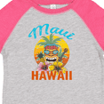thumbnail image 4 of Inktastic Maui Hawaii Vacation Tiki Boys or Girls Toddler T-Shirt, 4 of 5