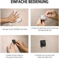 thumbnail image 3 of Gancho para toallas de pared de 5 piezas, acero inoxidable, no poroso, a prueba de óxido, adecuado para baño, inodoro, cocina y oficina, negro, 3 of 5