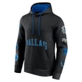 thumbnail image 2 of Men's Fanatics Black Dallas Mavericks Home Court Pullover Hoodie, 2 of 3